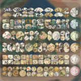 Maxbell Scrapbooking Stickers Creative Washi Tape for Card Crafting Journal Supplies Autumn