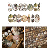Maxbell Scrapbooking Stickers Creative Washi Tape for Card Crafting Journal Supplies Autumn