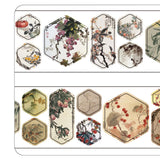 Maxbell Scrapbooking Stickers Creative Washi Tape for Card Crafting Journal Supplies Autumn