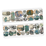 Maxbell Scrapbooking Stickers Creative Washi Tape for Card Crafting Journal Supplies Mountain
