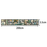 Maxbell Scrapbooking Stickers Creative Washi Tape for Card Crafting Journal Supplies Mountain