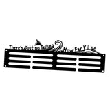 Maxbell Medals Wall Organizer Iron Wall Mounted Race Medal Hanger Display for Soccer style  B
