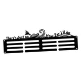 Maxbell Medals Wall Organizer Iron Wall Mounted Race Medal Hanger Display for Soccer style  B