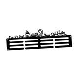 Maxbell Medals Wall Organizer Iron Wall Mounted Race Medal Hanger Display for Soccer style  B