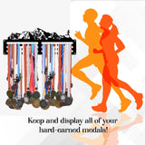 Maxbell Medals Display Hanger Soccer Medals Holder Holder Runner Medals Display Holder Mountain