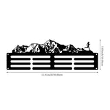 Maxbell Medals Display Hanger Soccer Medals Holder Holder Runner Medals Display Holder Mountain