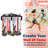 Maxbell Medals Display Hanger Soccer Medals Holder Holder Runner Medals Display Holder Mountain