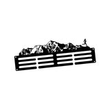 Maxbell Medals Display Hanger Soccer Medals Holder Holder Runner Medals Display Holder Mountain