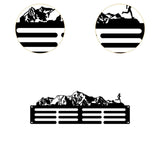 Maxbell Medals Display Hanger Soccer Medals Holder Holder Runner Medals Display Holder Mountain