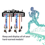 Maxbell Medals Display Hanger Soccer Medals Holder Holder Runner Medals Display Holder Mountain