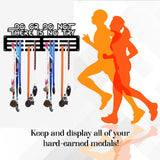 Maxbell Medals Display Hanger Soccer Medals Holder Holder Runner Medals Display Holder Letter