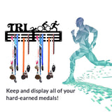 Maxbell Medals Display Hanger Soccer Medals Holder Holder Runner Medals Display Holder Letter and Image