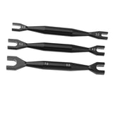 Maxbell 3 Pieces Wrench RC Car for M3 M4 M4.5 M5 M5.5 M7 Replacement for Truck black