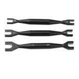 Maxbell 3 Pieces Wrench RC Car for M3 M4 M4.5 M5 M5.5 M7 Replacement for Truck black