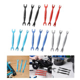 Maxbell 3 Pieces Wrench RC Car for M3 M4 M4.5 M5 M5.5 M7 Replacement for Truck black