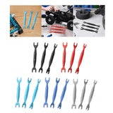 Maxbell 3 Pieces Wrench RC Car for M3 M4 M4.5 M5 M5.5 M7 Replacement for Truck black