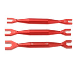 Maxbell 3 Pieces Wrench RC Car for M3 M4 M4.5 M5 M5.5 M7 Replacement for Truck red