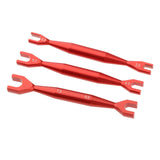 Maxbell 3 Pieces Wrench RC Car for M3 M4 M4.5 M5 M5.5 M7 Replacement for Truck red