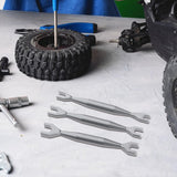 Maxbell 3 Pieces Wrench RC Car for M3 M4 M4.5 M5 M5.5 M7 Replacement for Truck gray