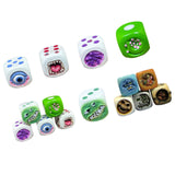 Maxbell Halloween Decoration Dice Gift Toy Prop Monster Dice for Halloween Pub Party Eye