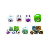 Maxbell Halloween Decoration Dice Gift Toy Prop Monster Dice for Halloween Pub Party Eye