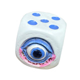 Maxbell Halloween Decoration Dice Gift Toy Prop Monster Dice for Halloween Pub Party Eye