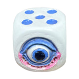 Maxbell Halloween Decoration Dice Gift Toy Prop Monster Dice for Halloween Pub Party Eye