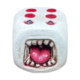 Maxbell Halloween Decoration Dice Gift Toy Prop Monster Dice for Halloween Pub Party Mouth