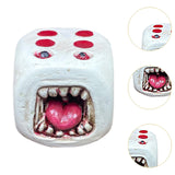 Maxbell Halloween Decoration Dice Gift Toy Prop Monster Dice for Halloween Pub Party Mouth