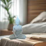 Maxbell Seated Buddha Statue Buddhism Spiritual Decor for Shops Tabletop Decorations A