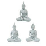 Maxbell Seated Buddha Statue Buddhism Spiritual Decor for Shops Tabletop Decorations A