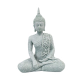 Maxbell Seated Buddha Statue Buddhism Spiritual Decor for Shops Tabletop Decorations A