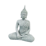 Maxbell Seated Buddha Statue Buddhism Spiritual Decor for Shops Tabletop Decorations A