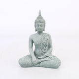 Maxbell Seated Buddha Statue Buddhism Spiritual Decor for Shops Tabletop Decorations A