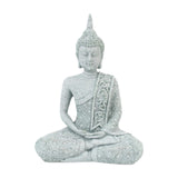 Maxbell Seated Buddha Statue Buddhism Spiritual Decor for Shops Tabletop Decorations B
