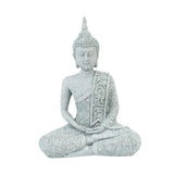 Maxbell Seated Buddha Statue Buddhism Spiritual Decor for Shops Tabletop Decorations B