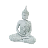 Maxbell Seated Buddha Statue Buddhism Spiritual Decor for Shops Tabletop Decorations B