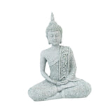 Maxbell Seated Buddha Statue Buddhism Spiritual Decor for Shops Tabletop Decorations B
