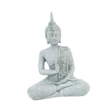 Maxbell Seated Buddha Statue Buddhism Spiritual Decor for Shops Tabletop Decorations C