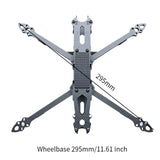 Maxbell Quadcopter Frame Kit 7 inch for FPV Drone Frame for Mark4 Kids Upgrade Parts