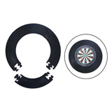 Maxbell Dart Board Wall Protector EVA Dart Surround for Game Room Office Garage Black