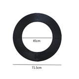 Maxbell Dart Board Wall Protector EVA Dart Surround for Game Room Office Garage Black