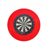Maxbell Dart Board Wall Protector EVA Dart Surround for Game Room Office Garage Red