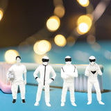 Maxbell 4x 1/64 Scale Figure Tiny People for Train Station Layout Model Train Layout
