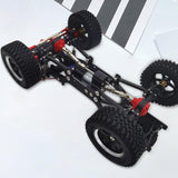 Maxbell 1:12 Scale RC Front and Rear Axle Housing Complete Axle Set for D90 MN98 D96 black