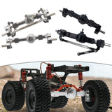 Maxbell Full Metal Front Rear Axle Upgrade Parts for 1:12 Scale MN45 MN96 Black