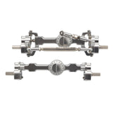 Maxbell Full Metal Front Rear Axle Upgrade Parts for 1:12 Scale MN45 MN96 Argent