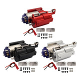 Maxbell 1:12 Scale Gearbox Upgrade Part for C24,Gas,D90 91 96 98 99S DIY Accessories red