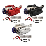 Maxbell 1:12 Scale Gearbox Upgrade Part for C24,Gas,D90 91 96 98 99S DIY Accessories red