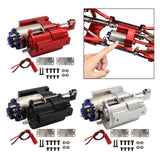 Maxbell 1:12 Scale Gearbox Upgrade Part for C24,Gas,D90 91 96 98 99S DIY Accessories red
